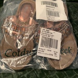 Dangle Beaded Flip Flop